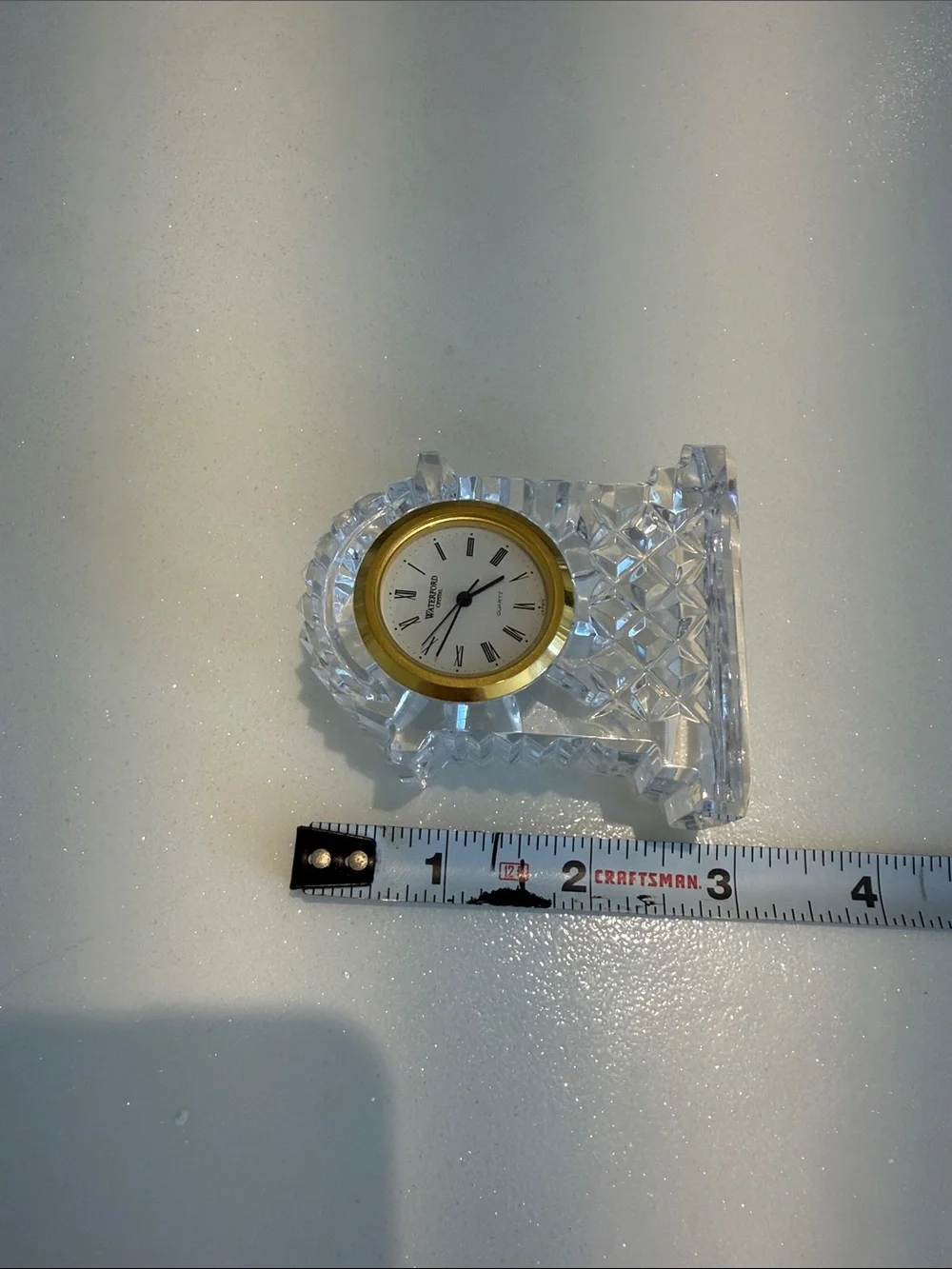 Waterford crystal mantel